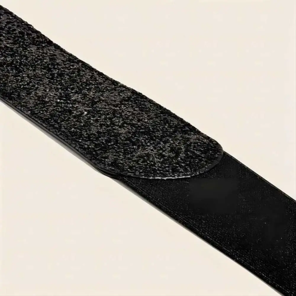 Hochwertiger, einfarbiger Strass-Taillengürtel, breiter, dehnbarer Kleidergürtel, glänzender glitzernder Partygürtel für Damen – Detail 4