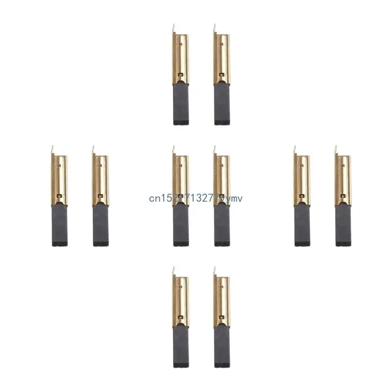10pcs Washing Machine Carbon Brush 2pcs/set Inserts Brushes L94MF7 Supplies For Outdoor Traveling Portable Repairing Supplies