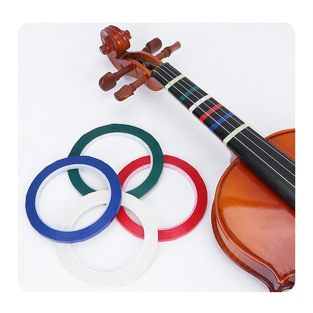 66M Violin Fingering Tape Sticker Fretboard Tape Positions Finger Guide Stickers For Beginner Cello Bass String Sticker Note Tap