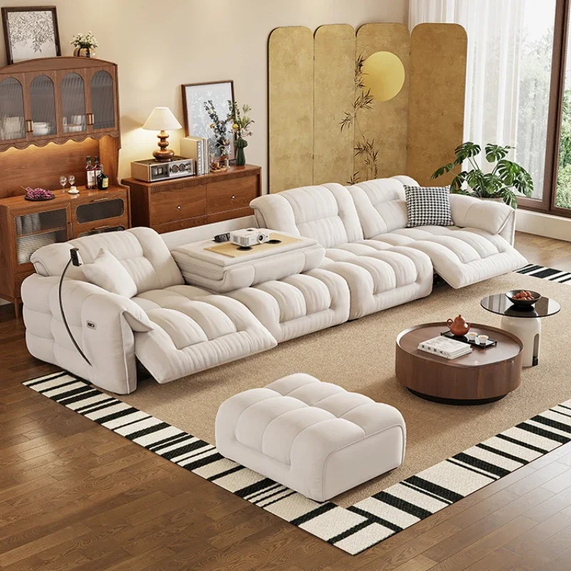 Nordic Modern Sofa Chair Fancy Electric Designer White Sofa Recliner Floor Divani Da Soggiorno Apartment Furniture