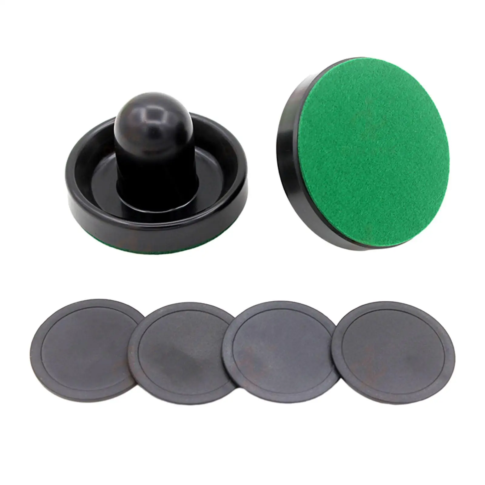 Mini Air Hockey Paddles and Pucks Set - Game Table Equipment Essentials