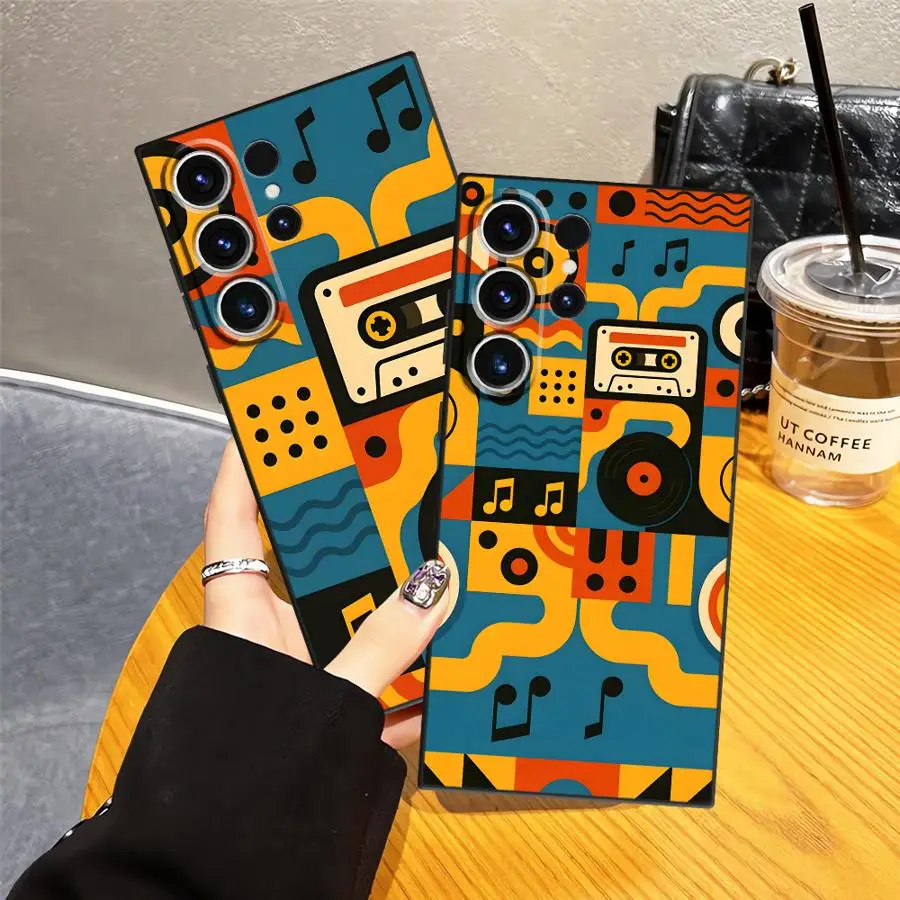 Phone Cover Case with Cool Music Design
