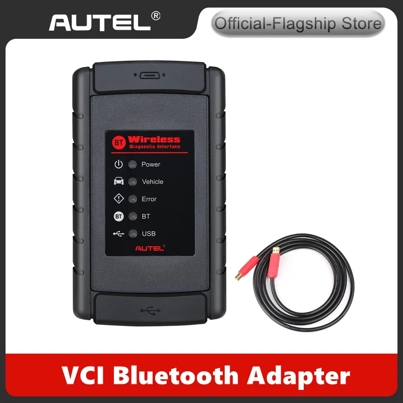 

Autel VCI Bluetooth Adapter Wireless Diagnostic Interface Bluetooth Connection VCI For MS908S/ MS908/ MK908/ MS905/ MaxiSys Mini