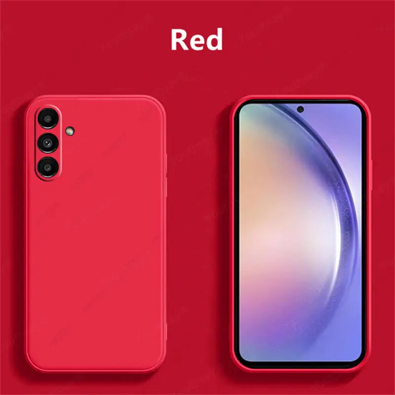 For Samsung Galaxy A16 Case Cover Samsung Galaxy A17 A16 A56 A36 A15 Funda Coque Soft Original Liquid Silicone Case Samsung A16 - Image 8