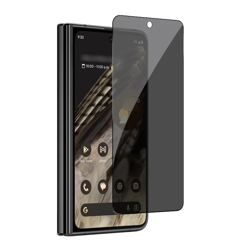 Anti casus parlama temperli cam için Google piksel kat ekran koruyucu koruyucu piksel kat Anti Peeping koruyucu ön Film