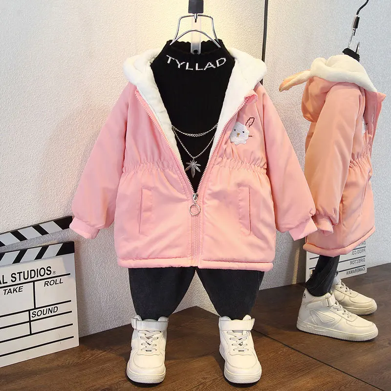 아동용 재킷 윈드브레이커 후드 아동복 2 3 4 5 6 7 8세 신상 겨울 여아 재킷..