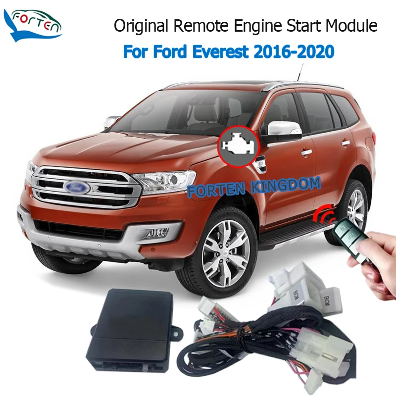 Car Remote Engine Start System Module For Ford Everest 2016 2020 Plug