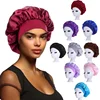 Women Sleeping Caps High Elastic Satin Solid Sleeping Hat Shower Cap Hair Hat for Daily Use and Beauty Women Styling Accessories 1