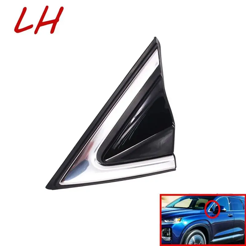 산타페 2013-2019년 스트릭트 카 드라이버 펜더 코너 크롬 몰딩