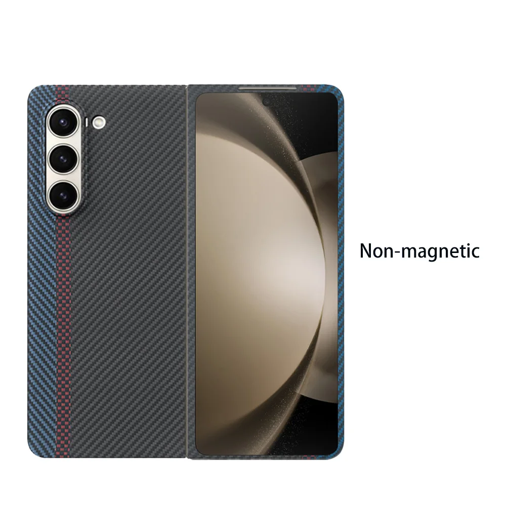 Premium Real Fiber Magnetic Case - Aramid Carbon Fiber MagSafe Cover