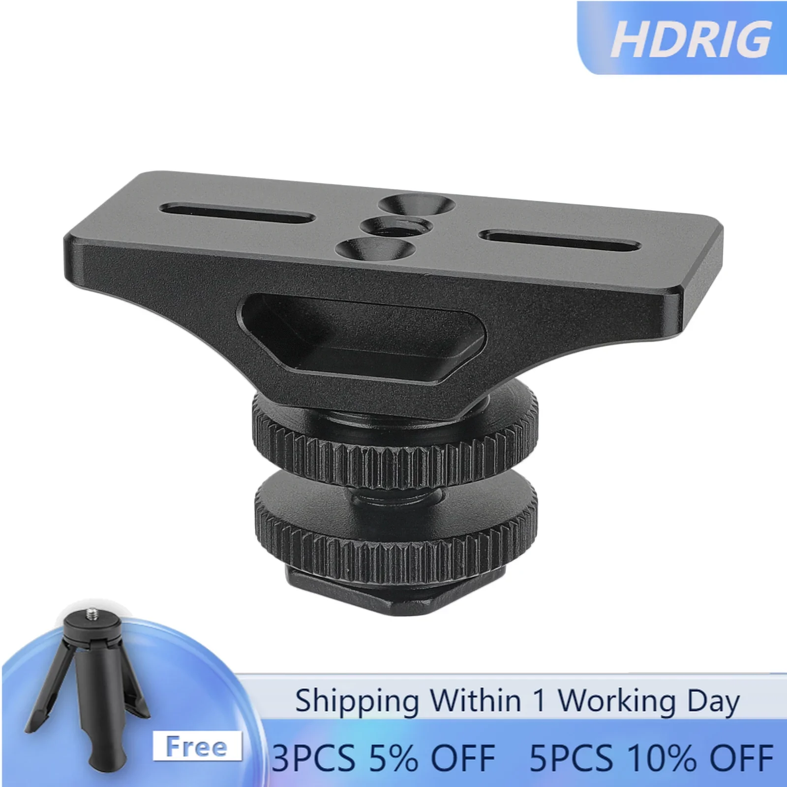 Supporto Per Estensione Hdrig Con Adattatore Per Scarpe Per Convertitore Micro Segnale Blackmagic Hdmi A Sdi 3G