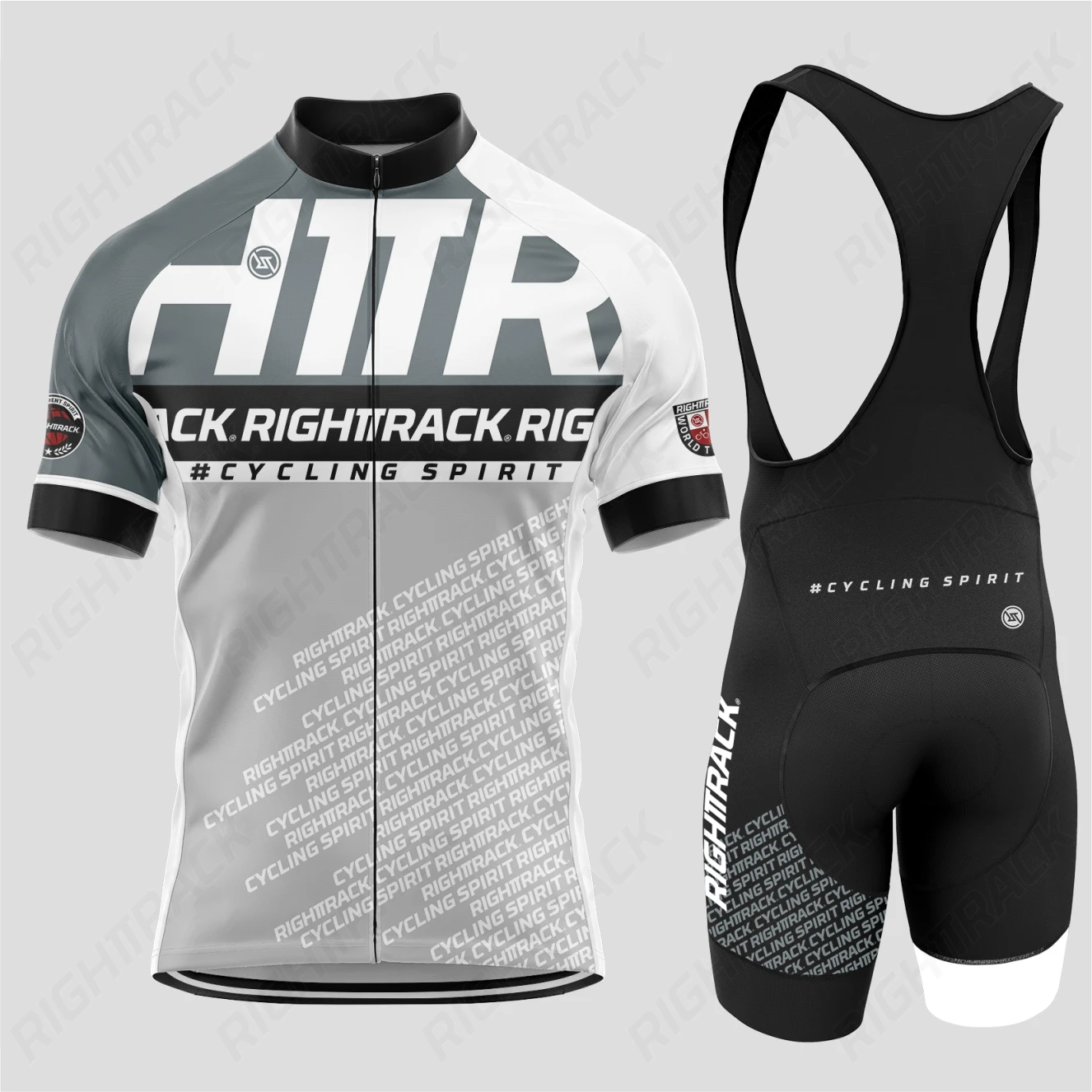 Pro Race Team Cycling Jerseys Top Quality Men's Summer Short Sleeve Breathable 20D BIBS Maillot Riding Clothing RIGHTTRACK