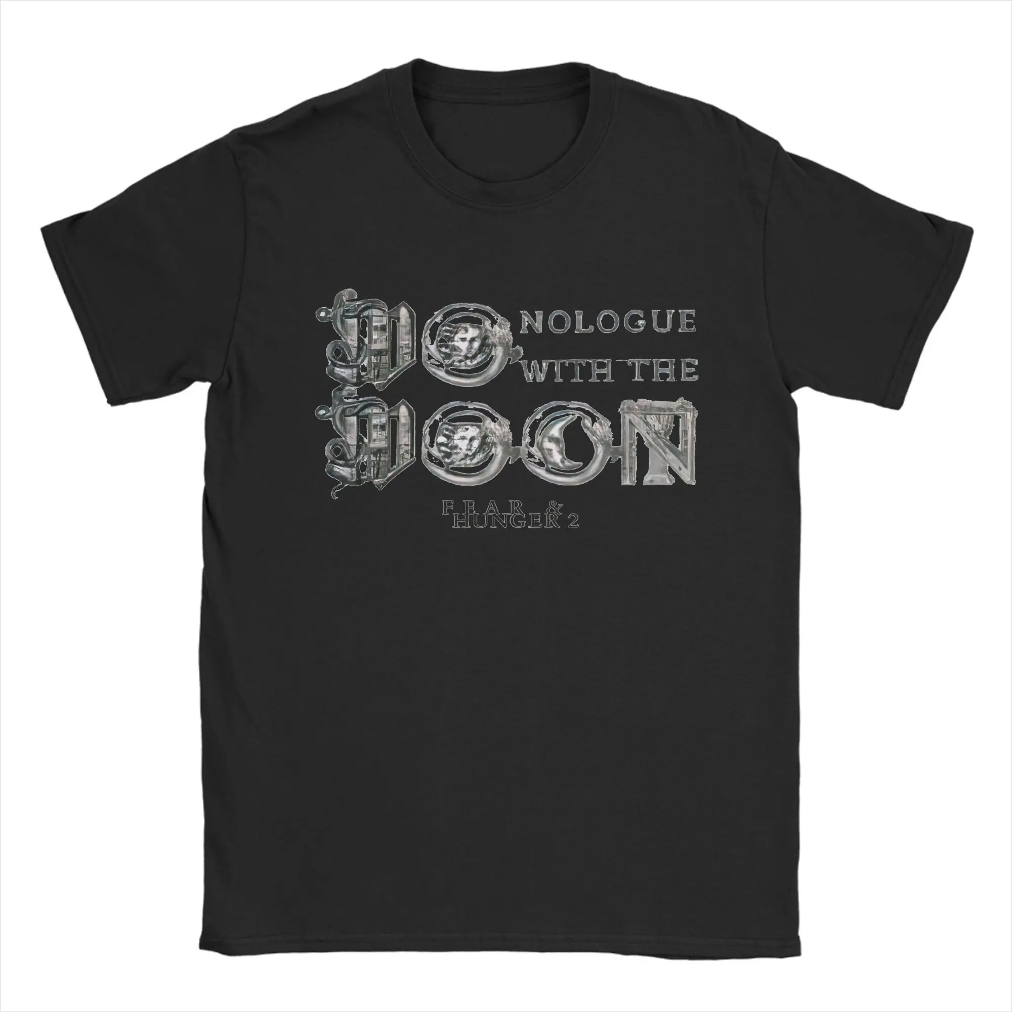 Harajuku Style Fear and Hunger Graphic Men's Crewneck T-Shirt - Premium Cotton Summer Top