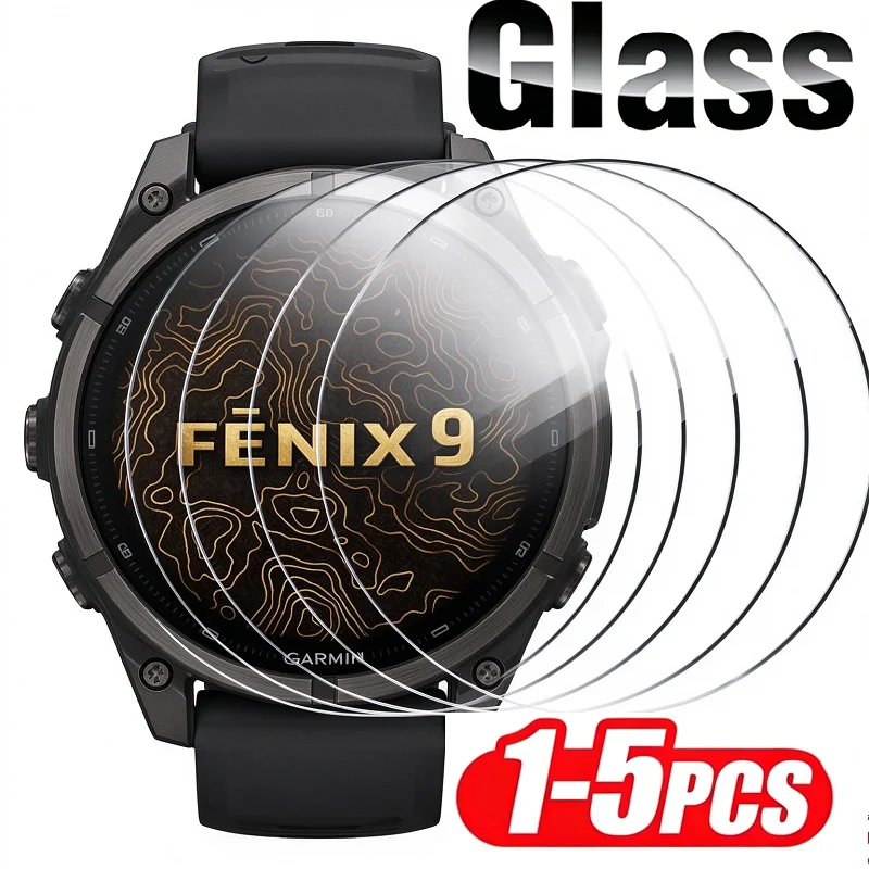 Premium Tempered Glass Screen Protector for Fenix Watches - Ultra-Clear and Durable Protection Film