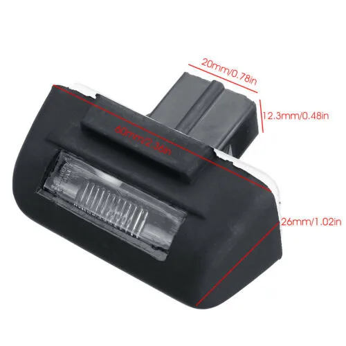 

2x License Plate Light 12V Rear Number Plate Lamp LED Lights 4388111 For Ford Transit MK6 MK7 Lighting & Lamps Car Accessories