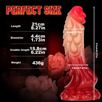 Huge Monster Silicone Animal Dildos For Women Adult Sex Toys Realistic Dragon Long Anal DildoThick Females Masturbation Penis 2