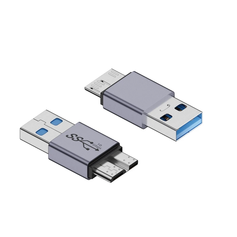 High-Speed USB-C to MicroB Data and Charging Cable Adapter