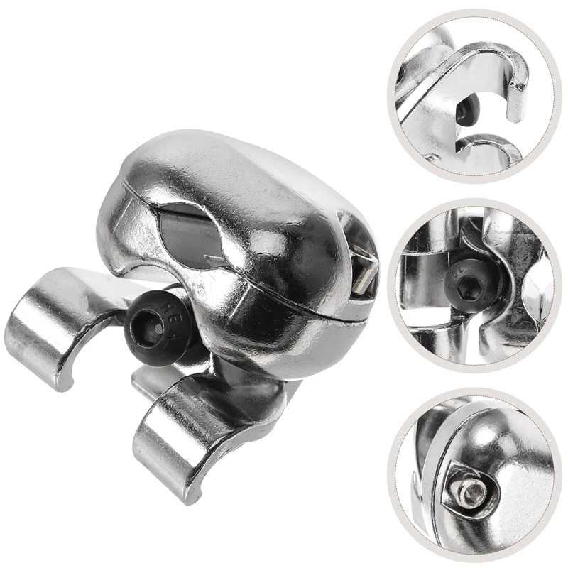 Drum Holder Cymbal Arm Snare Drum Metal Part Rack Tube Boom Attachment Instrument Rod Clamp Clip Durable