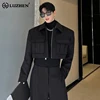 LUZHEN New Stylish Men's High Street Short Jacket Original Big Pocket Solid Color Elegant 2025 Spring Casual Trendy Coat Fbf31d 1