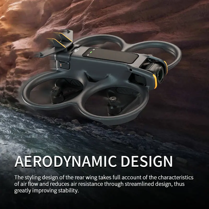 Support batterie anti-déchirure DJI Avata 2 - Réduit résistance air