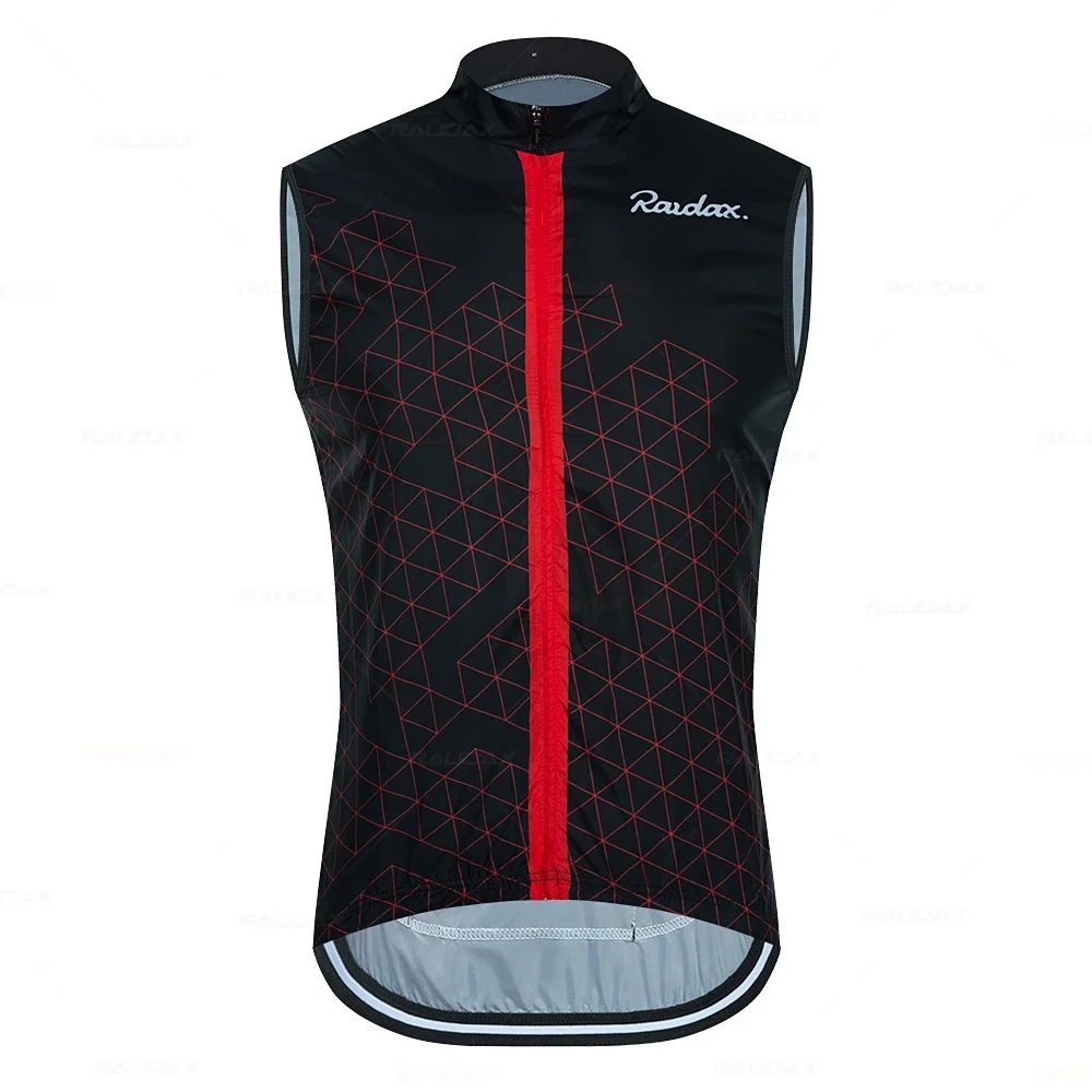 Windproof cycling jackets unisex bicycle coats cycling clothing bike maillot sports sleeveless vest light thin jersey