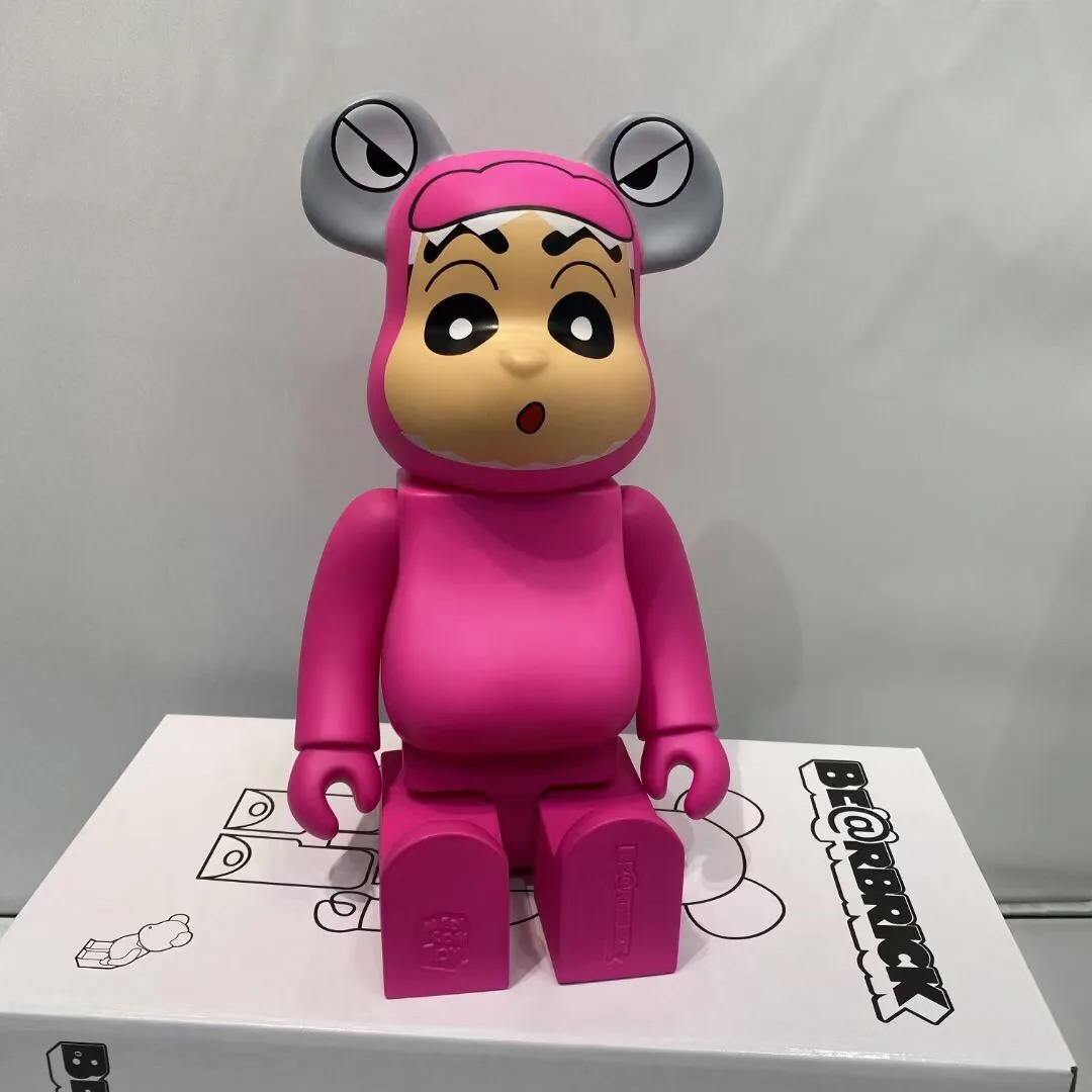 

Экшн-фигурка Pink Bearbrick 400% из ПВХ «Crayon Shinchan», 28 см, коллекция модных игрушек в коробке