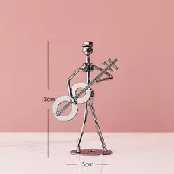 Elegant Abstract Reading Figurine Sculpture - Modern Bookshelf and Desk Decor (4)