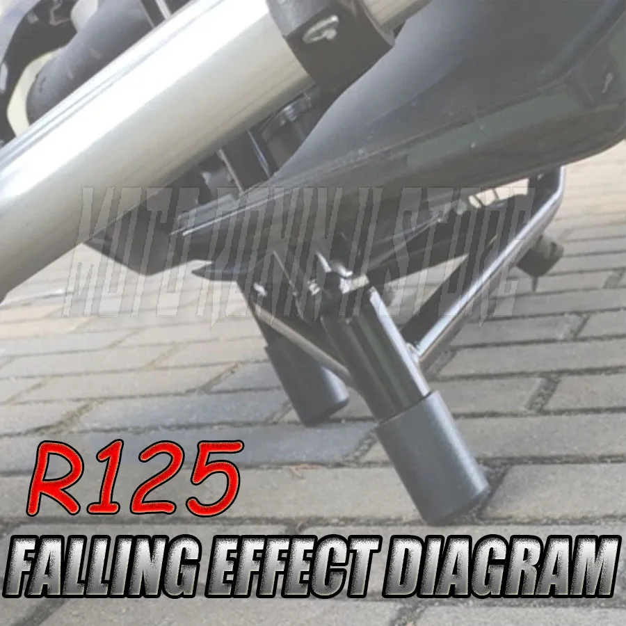 VOGE R125 125R R125 오토바이 고속도로 스턴트 케이지 크래시 바 엔진 가드 범퍼 프레임 보호대 액세서리에 적합