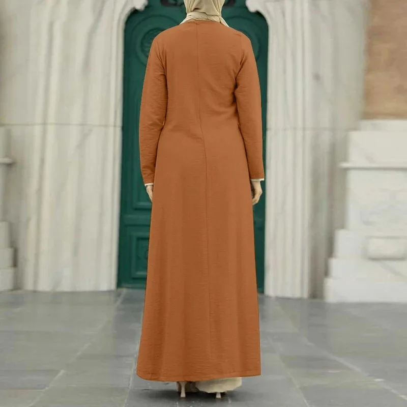 Abayas for Women Dubai Luxury Kaftan Turkey Fashion High Slit Hem Muslim Dresses Islam African Clothing Abaya Robe Plus Size 5XL