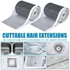 1-3Rolls Cutable Shower Drain Hair Catcher Self-Adhesive Floor Drain Stickers Disposable Mesh Sink Strainer Filter for Bathroom 3