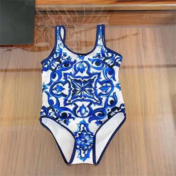 Luxury Girls One-Piece Swimsuit 1