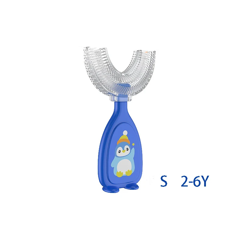 360-Degree Soft Silicone U-Shaped Toothbrush