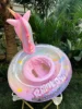 Swim Ring Inflatable Pool Float Baby Rainbow Sequined Unicorn for Kids Swimming Circle Children Swim Ring Pool Toys Floating 6
