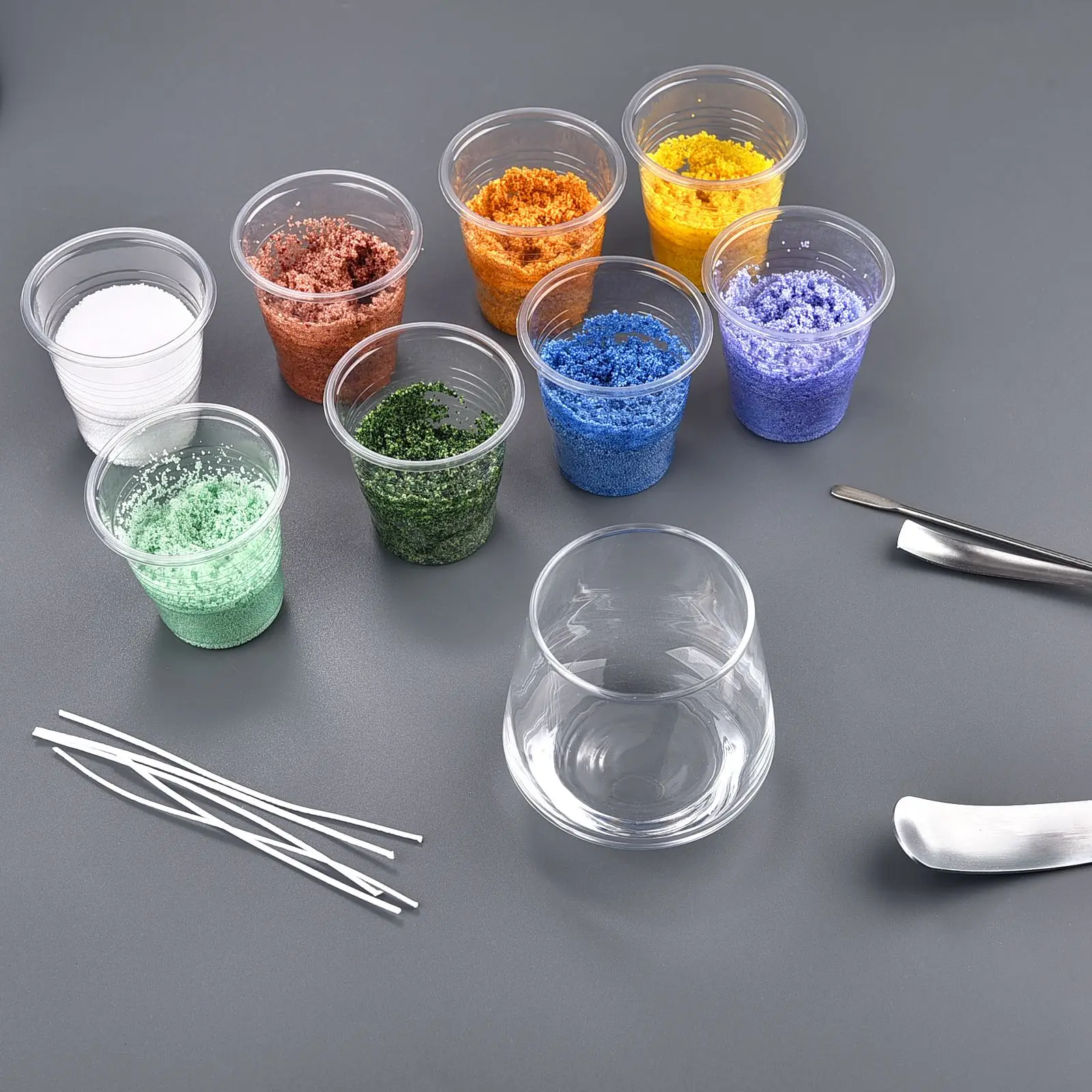 10G Colorful Sand Wax Ice Flower Wax DIY Candle Making Accessories
