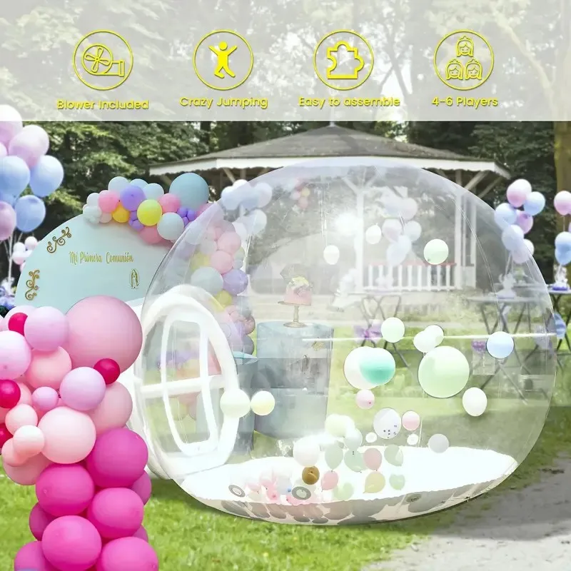 Inflatable Bubble House Accessories Transparent PVC House Balloon Bouse
