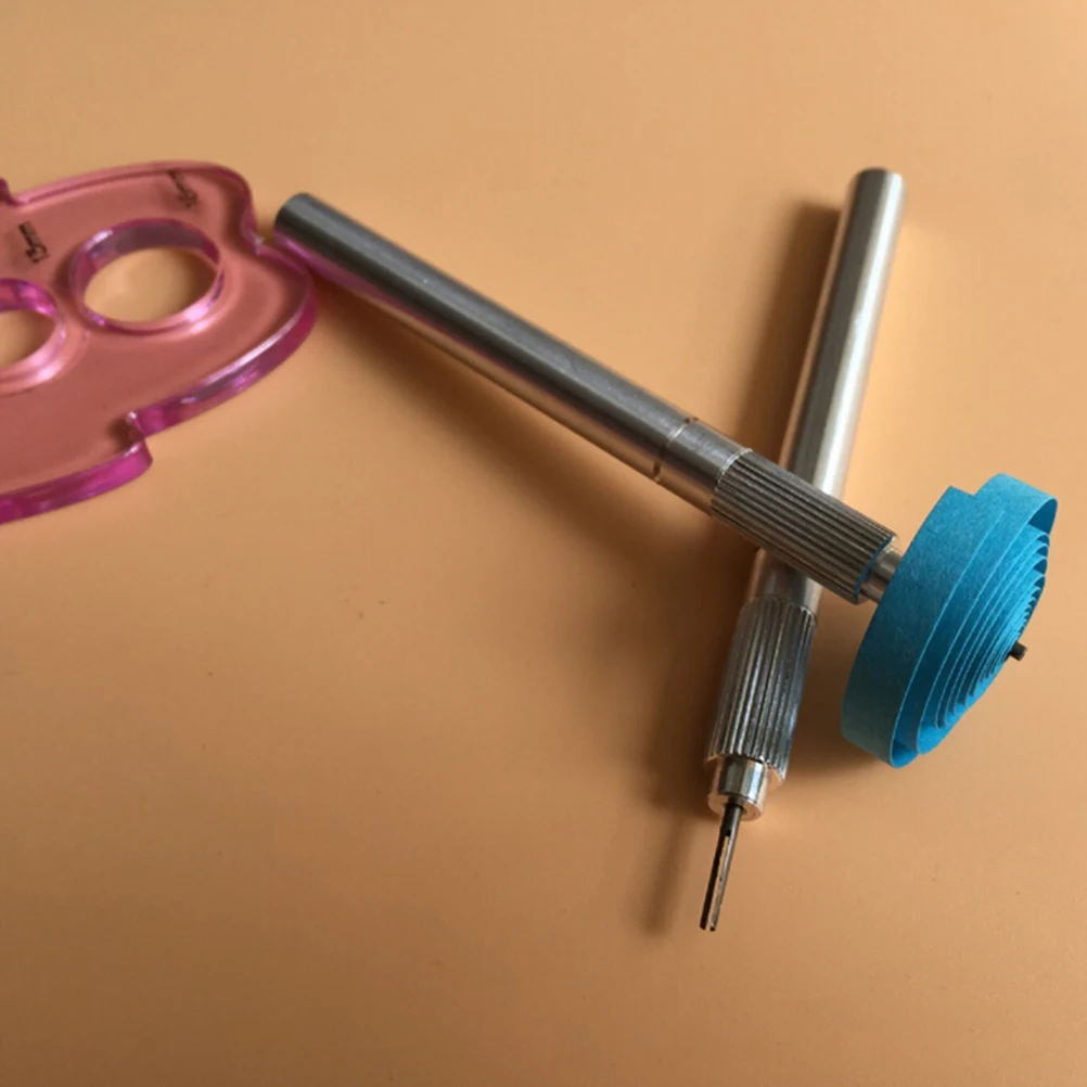 DIY Quilling Paper Metal Tool Handmade Paper Craft Slotted Quilling Rolling Pen Scrapbooking Quilled Tools