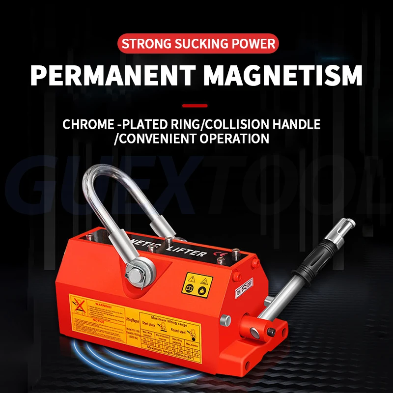 Permanent Magnetic Lifter Factor Magnet Permanent Magnet Sucker Crane Hoist Steel Lift Metal Suction Cup Construction Tools