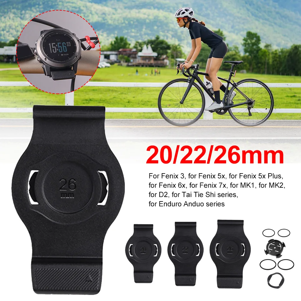 

20/22/26mm Bike Computer Bracket For Garmin QuickFit Quarter-Turn Speedometer Stand Bicycle Stopwatch Holder Bicycle Accessories