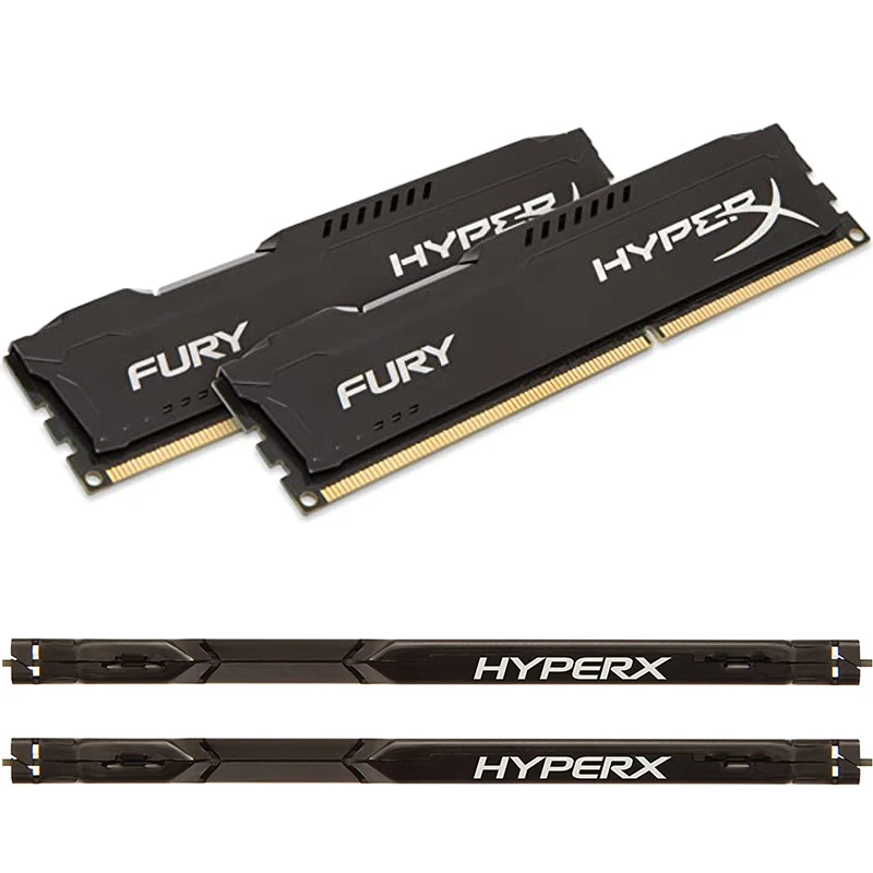 Memoria Ram Ddr3 Ddr3L 8Gb 4Gb 1600Mhz 1333Mhz 1866Mhz Memoria Desktop Da Gioco 240 Pin Dimm 1.35V Ram Hyperx Fury Memory Module