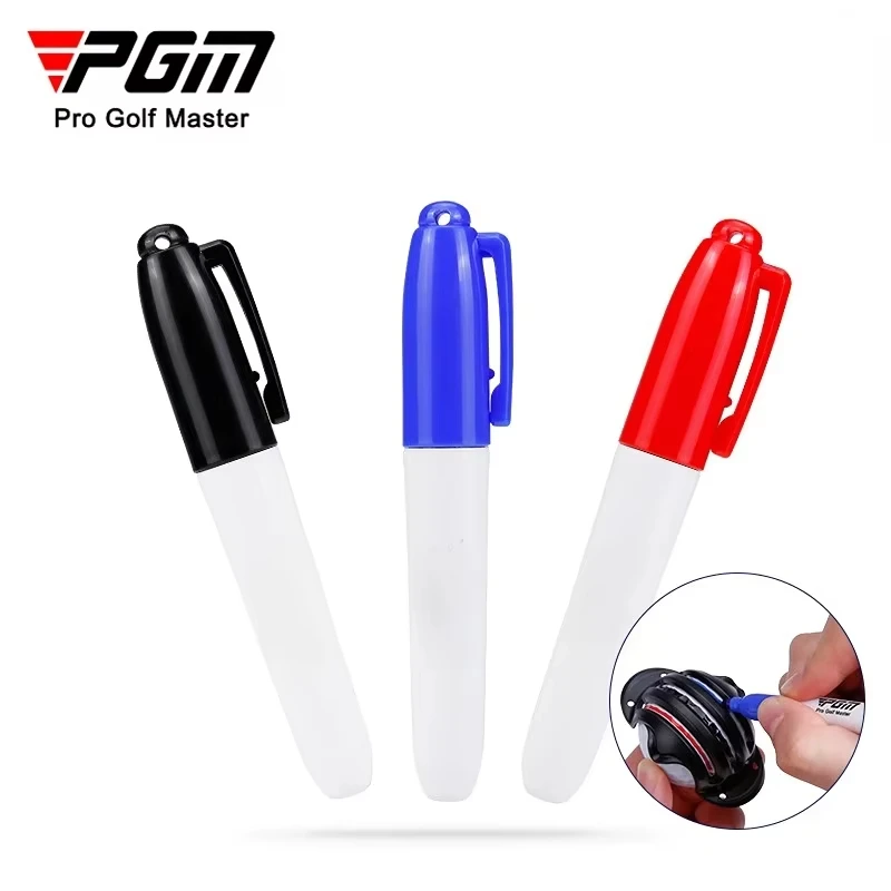 PGM 3pcs Golf Marker Special Marker Is Waterproof, Not Easy To Fade and Easy To Carry