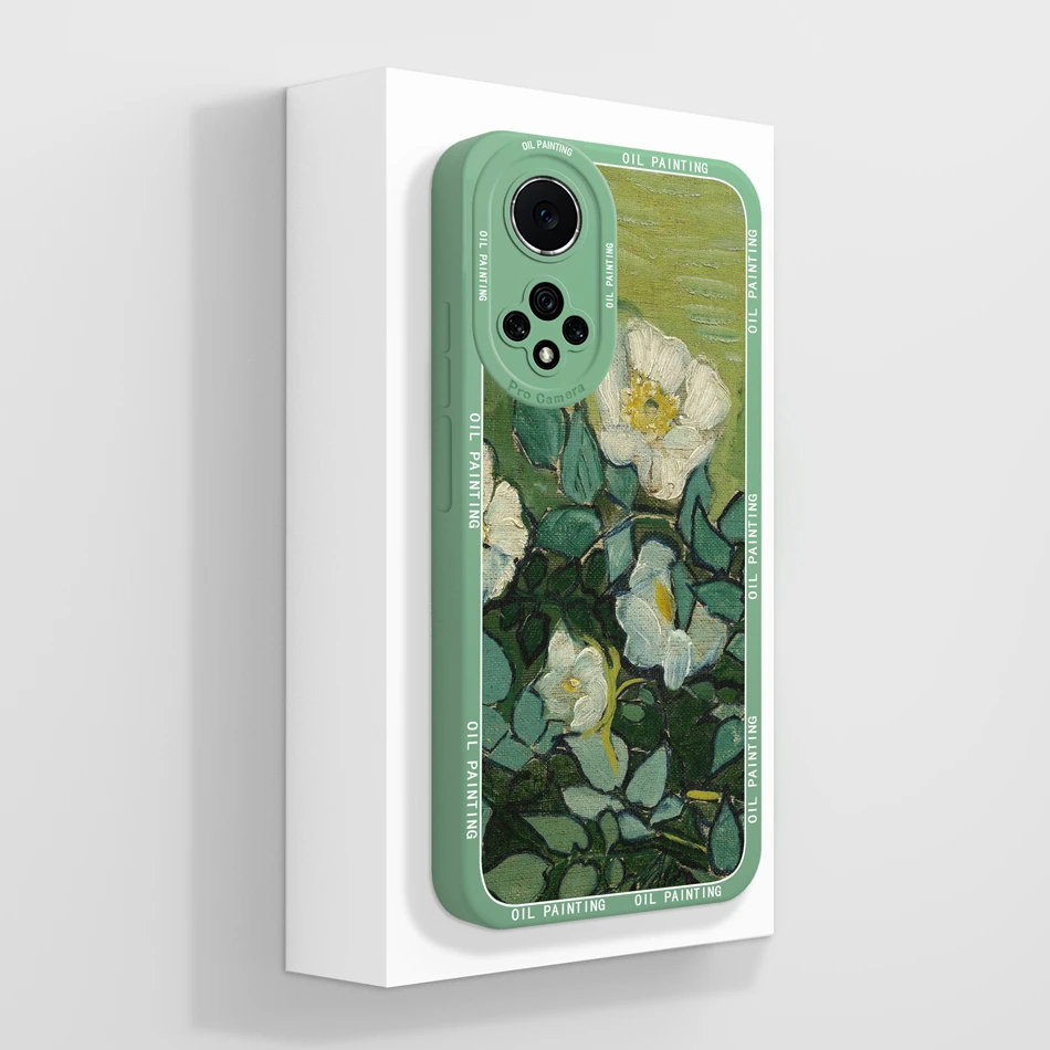 Cute Candy Painted Liquid Silicone Phone Case with Camera Protector