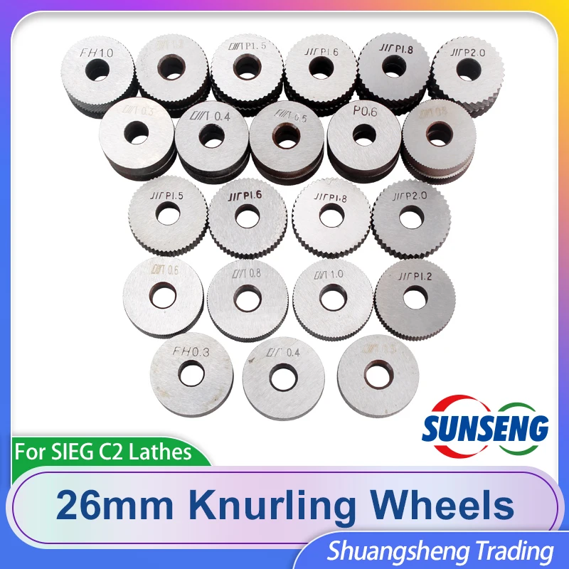 26mmknurlingwheelsforthe12mmclamptypeknurlingtoolreticulated