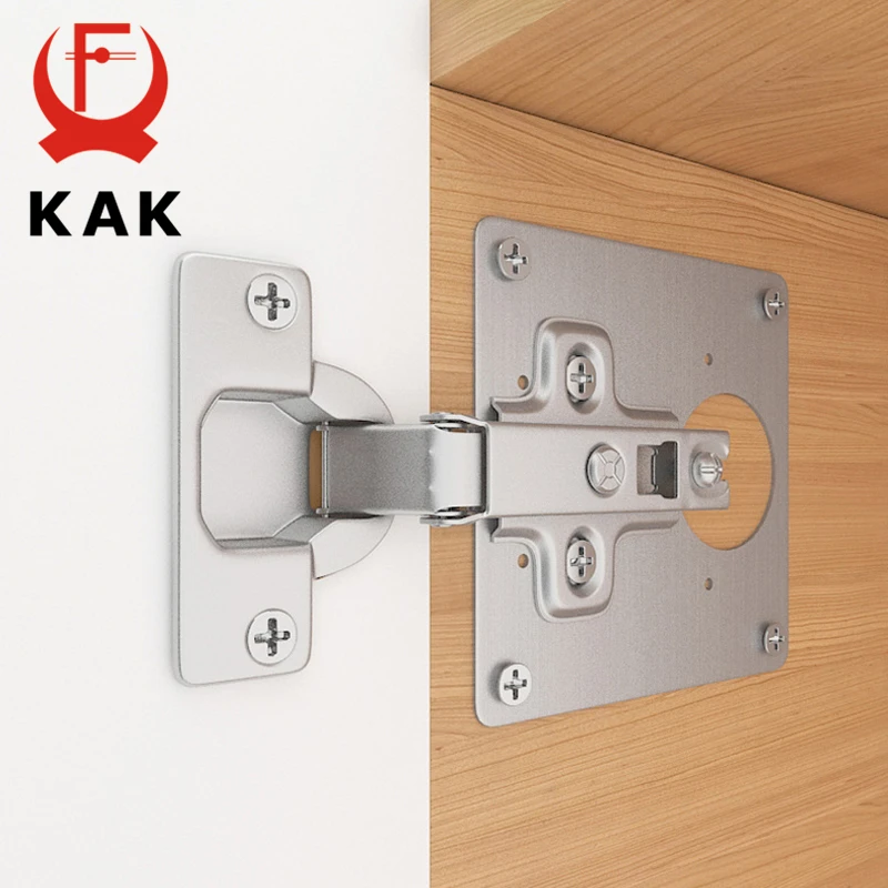 Stainless Steel Cabinet Hinge Repair Plate 1-8 Pack Door Hinge Mounted Plate Screws Furniture Hardware Accessories