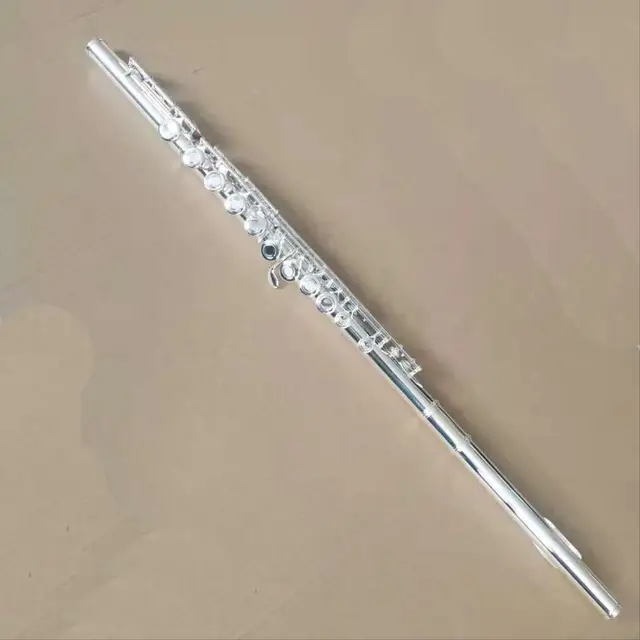 silver plated C Yamaha flute