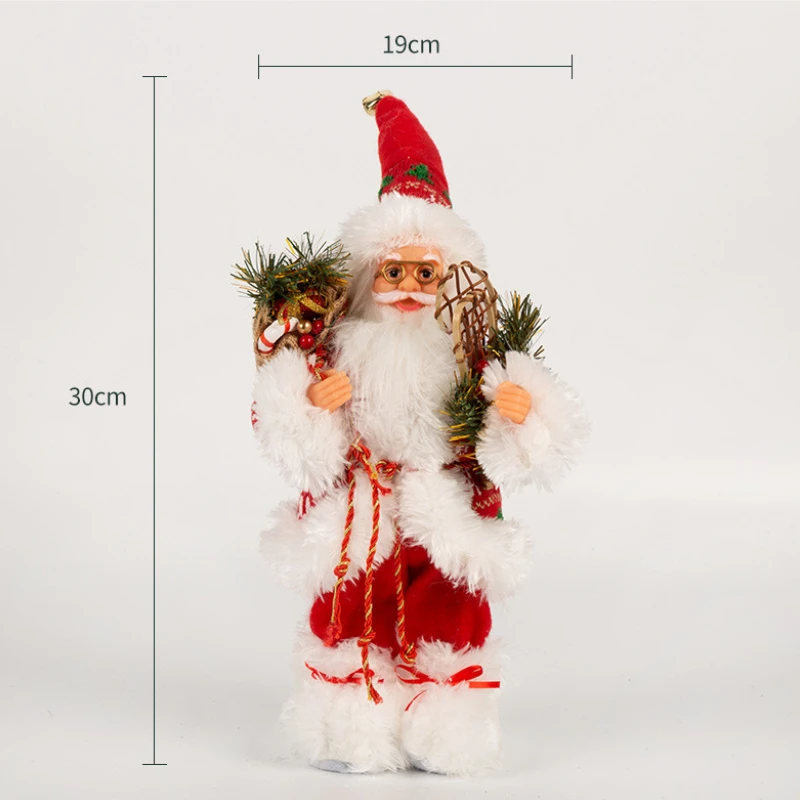 Acheter Poupée de noël debout, Figurine d'ange en robe, décoration de Table de maison, décor de salle, Statue, accessoires de maison, décor de bureau