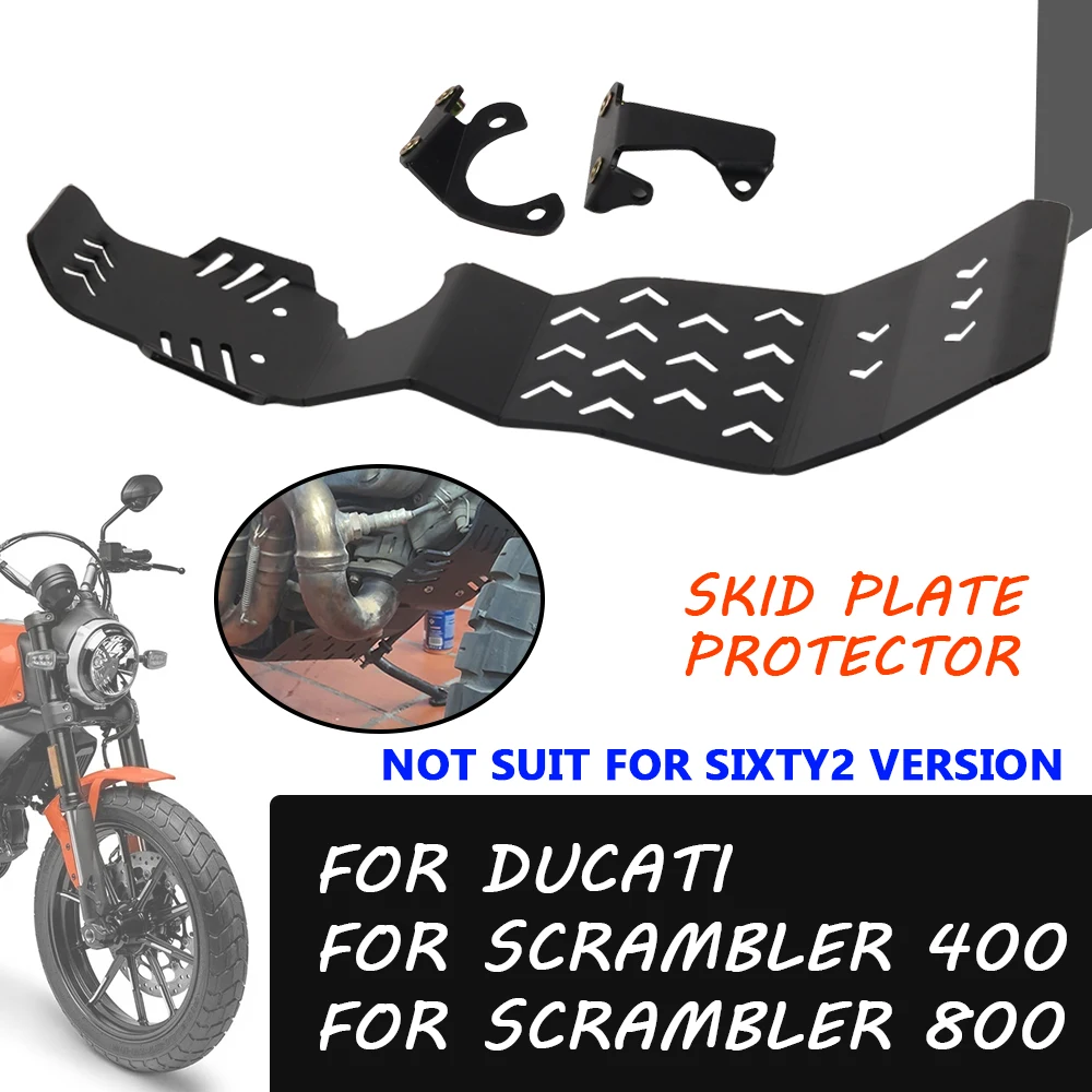 

Motorcycle Engine Guard Protector Cover Chassis Skid Plate For Ducati Scrambler 800 Scrambler 400 2017 2018 2019 2020 2021 Parts