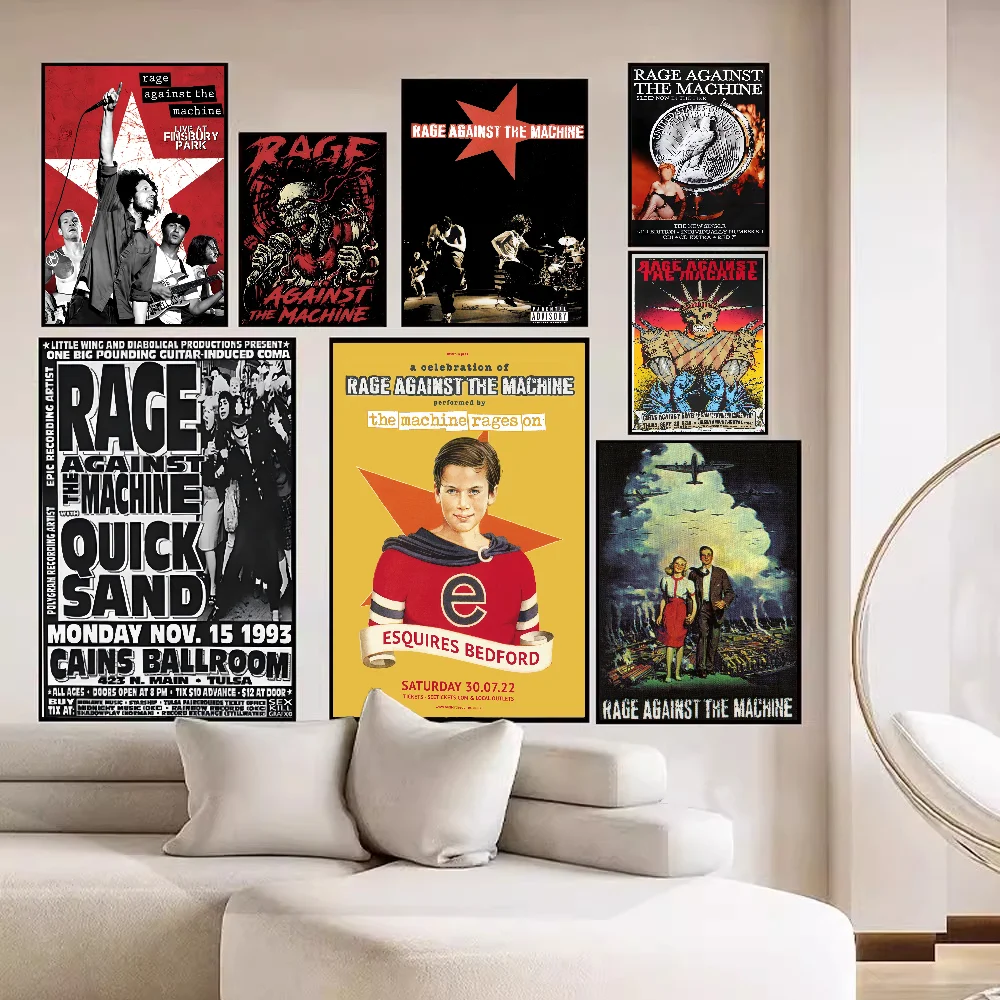 Rage-contra-T-The-M-Machine-Rap-Metal-Home-whitetaper-Poster-pegatina ...