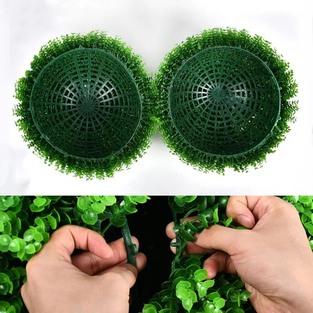 Künstliche Gras-Kugel - Realistische Topiary-Deko Für Innen & Außen, 18cm, Pflegeleicht