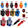 Two-way Spinning Top Burst Launcher Custom Right and Left Gyro Pull Rod Wire Spinning Top Accessories Toy Kids Toys for Children 1