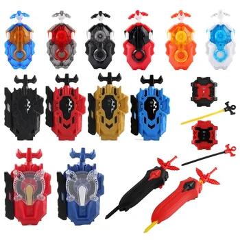 Two-way Spinning Top Burst Launcher Custom Right and Left Gyro Pull Rod Wire Spinning Top Accessories Toy Kids Toys for Children 1